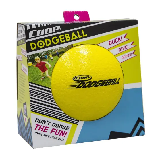 SwimWays 6" Solid Yellow Textured Sting-Free Outdoor Yard Sport Dodgeball {1}