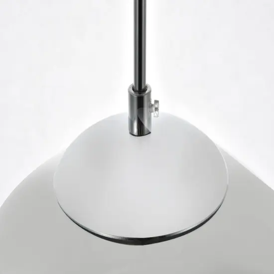 Reflection Collection Pendant D11in H7in Lt:1 Chrome finish {4}