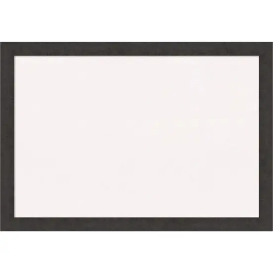 Rustic Plank Narrow Framed Corkboard, White Cork Espresso {7}