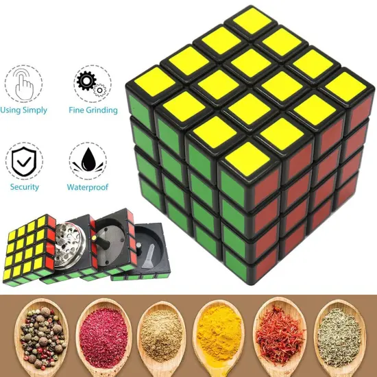 Kitcheniva Herb Spice Grinder 2.3" 4 Pcs {5}