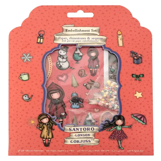 Studio Light Gorjuss Die-cut Sheets 10/Pkg-Nr. 04 {1}