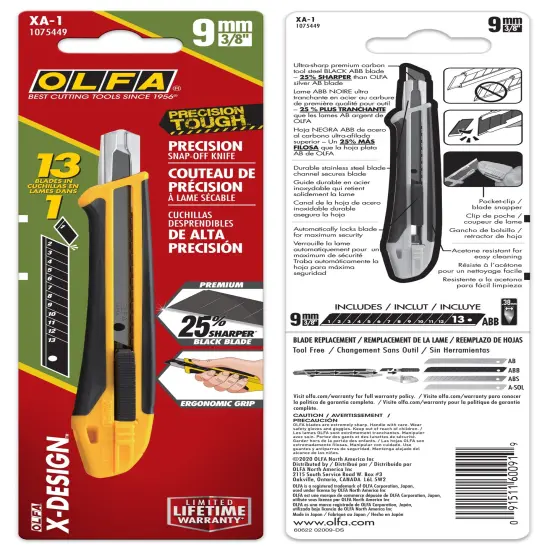 OLFA Fiberglass-Reinforced Precision Knife-9mm {4}