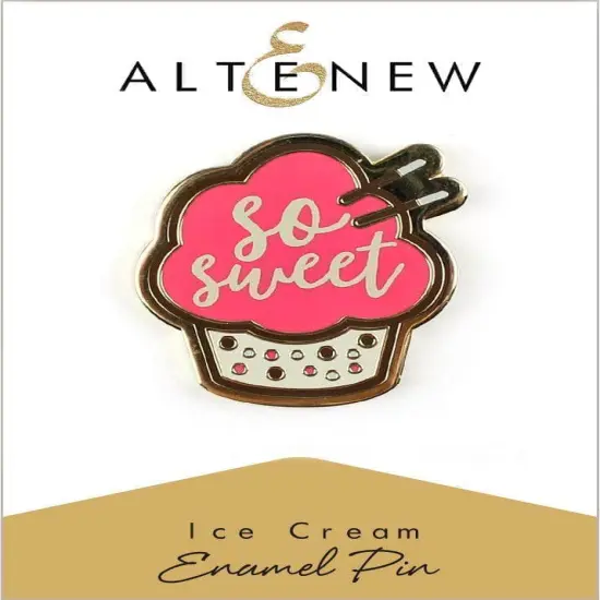 Ice Cream Enamel Pin {1}