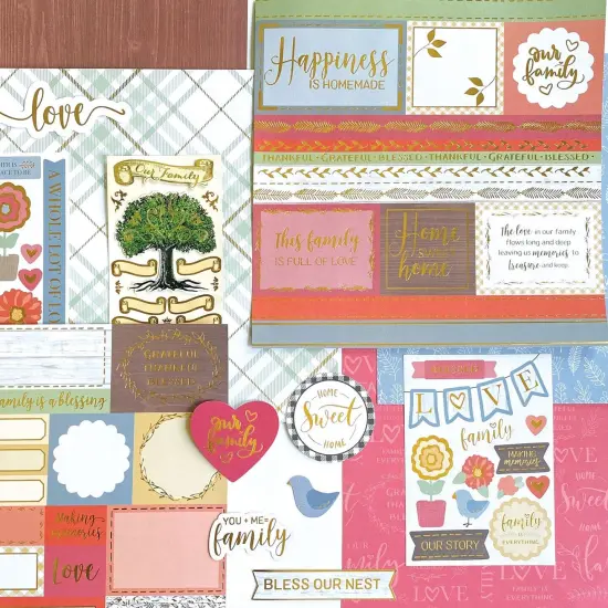 Craft Kit - Our Family Scrapbooking Kit {6}