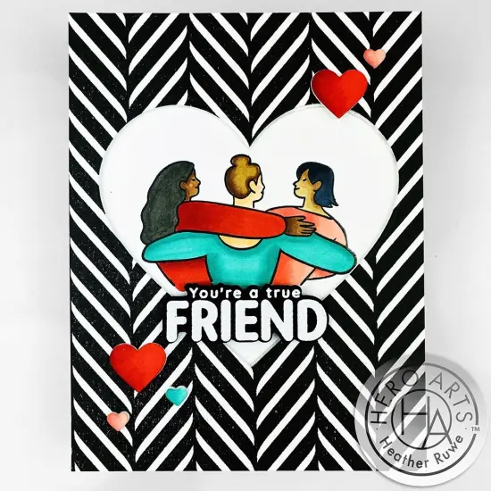 Hero Arts Clear Stamps 4"X6"-I Appreciate You {4}