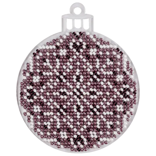 Bead embroidery kit on a plastic base FLPL-040 {2}