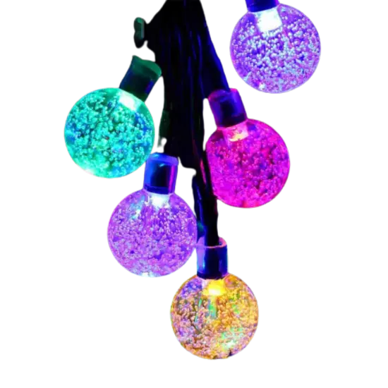 Kitcheniva Solar Powered 50 LED String Light Christmas Decor White {2}