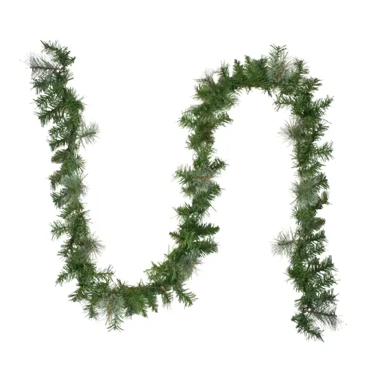 Northlight Cashmere Mixed Pine Artificial Christmas Garland - 9' x 8" - Unlit Green {1}