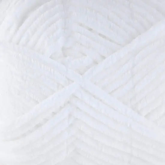 Bella Chenille by Universal Yarn - #101 Snowy - 100% polyester super bulky yarn {1}