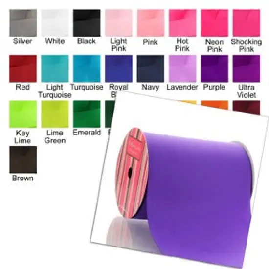 4" Grosgrain Ribbon Solid 170 Neon Pink 25yd {2}