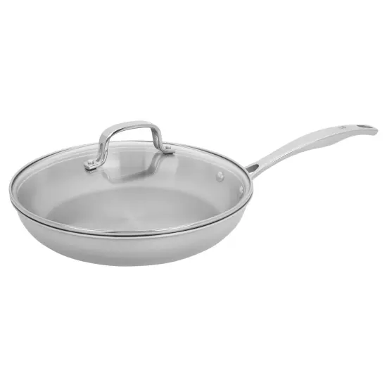Henckels Clad H3 10-inch Stainless Steel Fry Pan with Lid {1}