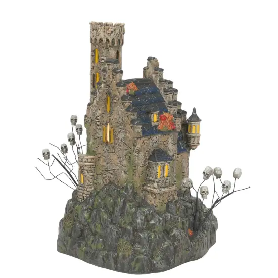 Department 56 Department 56 Snow Village Castle Calvaria Lighted Halloween Building #6011444 Brown {3}