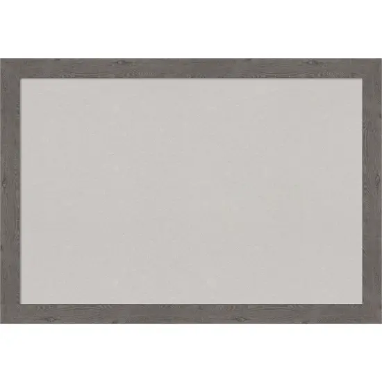 Rustic Plank Narrow Framed Corkboard, Grey Cork Rustic Plank Grey {1}
