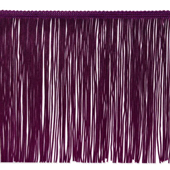 10 Yards of 6" Chainette Fringe Trim | 10 yard cut Purple {1}