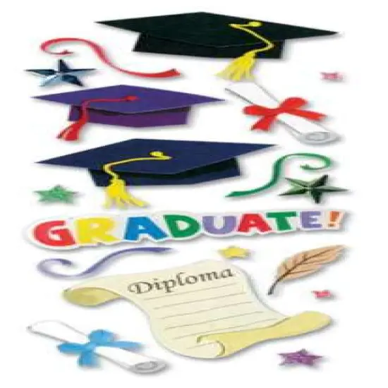 Jolee's Boutique Graduation Dimensional Stickers {1}