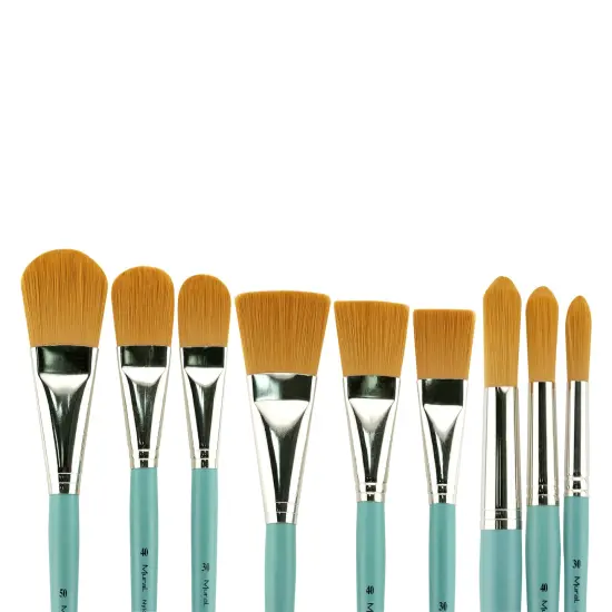 Creative Mark Mural Large Artist Brushes - Golden Taklon Paint Brushes for Acrylic Painting and Watercolor {2}