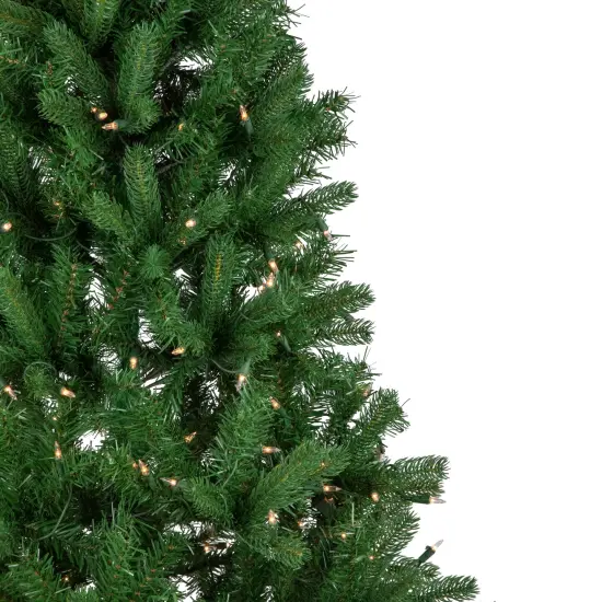 Northlight 4' Pre-Lit Sierra Noble Fir Artificial Christmas Tree, Clear Lights Green {4}