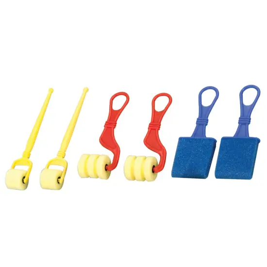 Dixon Foam Brushes And Roller Set {4}