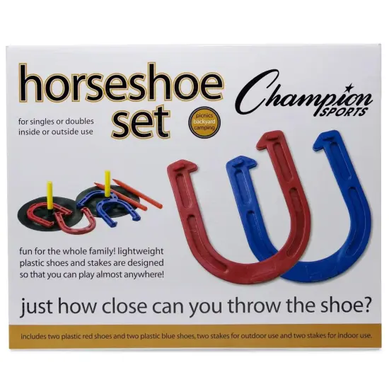 Rubber Horseshoe Set {4}
