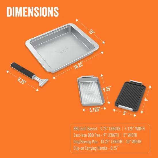 Yukon Glory 2/3 sized Cast Iron & Stainless Steel Combo {4}