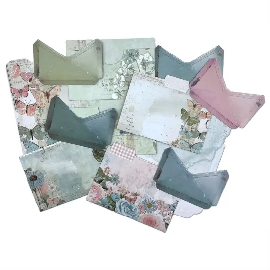 Vintage Artistry Tranquility Essential File Set-11/Pkg {3}