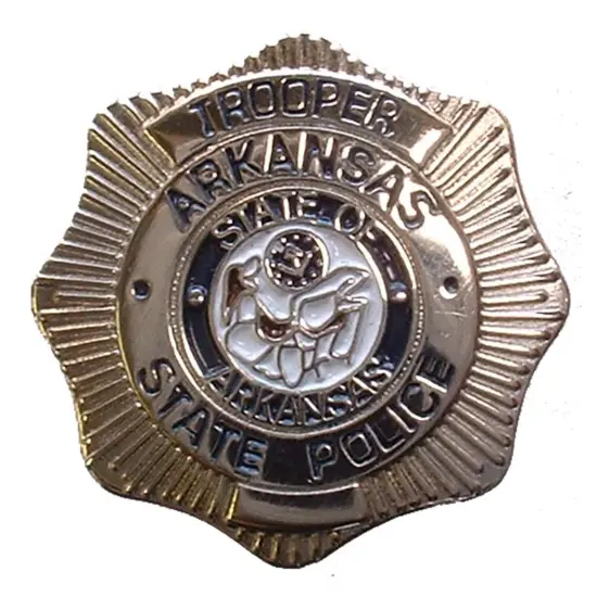 Arkansas State Police Badge Pin 1" {1}