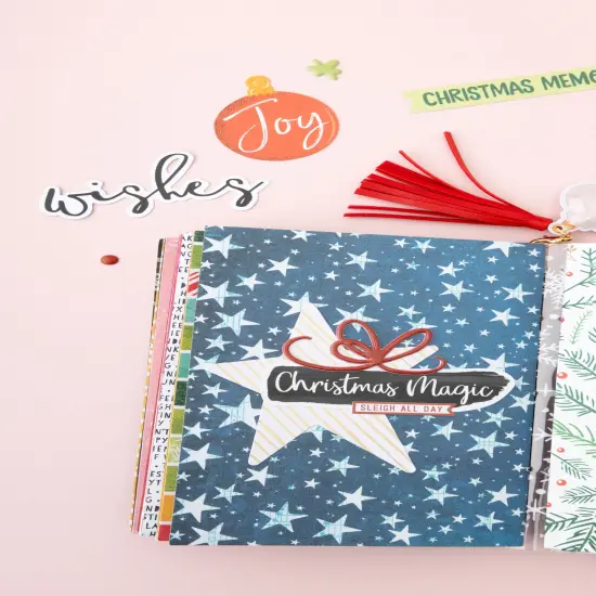 Vicki Boutin Peppermint Kisses Tassels 4/Pkg-W/Shaker Charms {3}