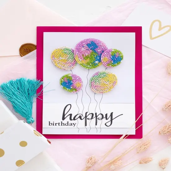 Postcard cross-stitch kit - Making dreams come true! {1}