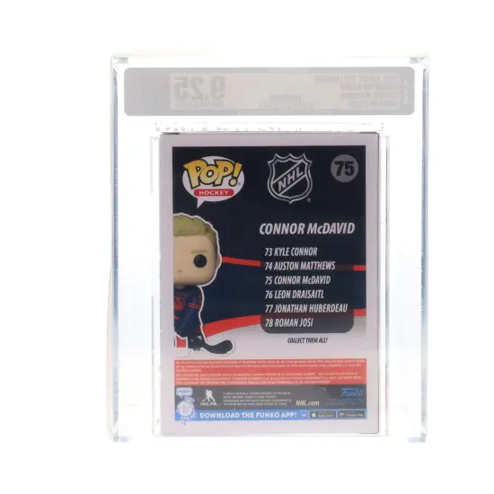 Edmonton Oilers NHL Funko POP Vinyl Figure | Connor McDavid (Third Uniform) | Rated AFA 9.25 {4}