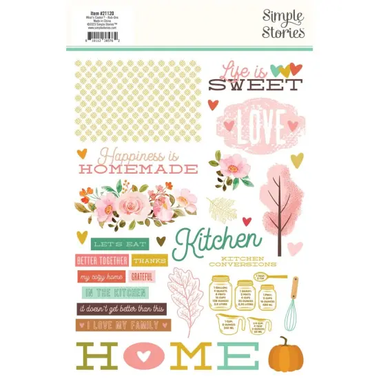 What's Cookin' ? Rub-Ons-6"X8" {2}