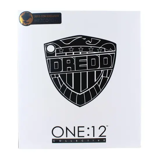 Judge Dredd One:12 Collective Action Figure Black and White NYCC Exclusive {4}