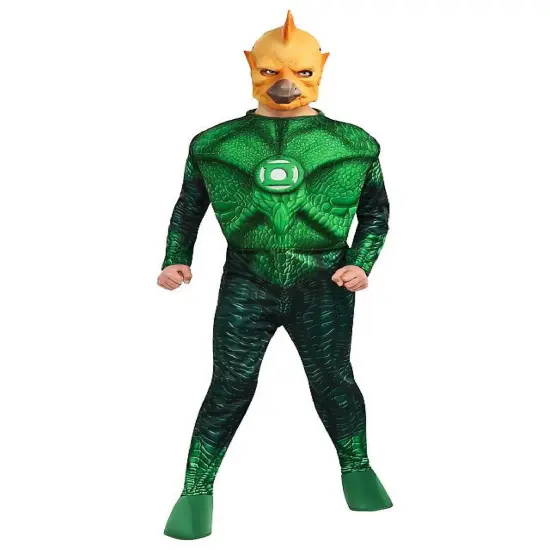 Rubies Boy's Green Lantern Tomar-Re Halloween Costume - Medium 8-10 - Green {3}