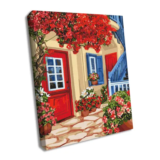 Painting by Numbers kit Walking the streets KHO3581 {1}