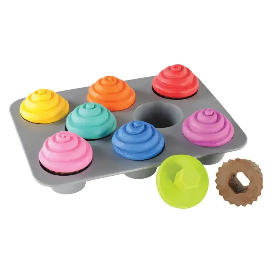 Learning Resources Sorting Shapes Cupcakes {3}