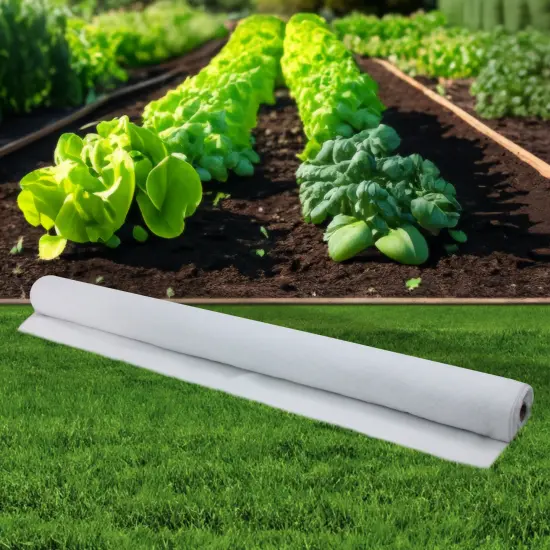 CC Outdoor Living 3' x 50' Spring and Fall Garden Crop Cover White {4}