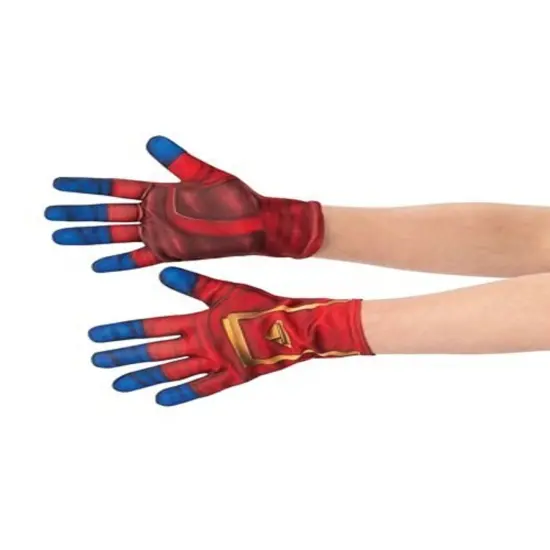 Rubies Captain Marvel Child Gauntlet Gloves Girls Halloween Costume Accessory - 6+ Blue {1}