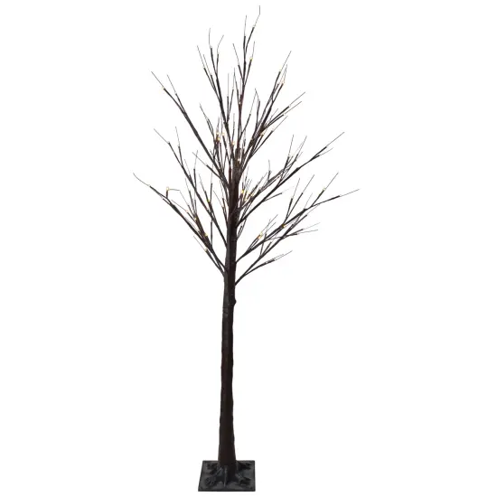 Northlight LED Lighted Birch Twig Tree Outdoor Christmas Decoration - 6' - Warm White Lights {1}