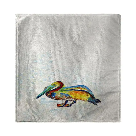 Betsy Drake Gertrude Pelican Kitchen Towel {1}