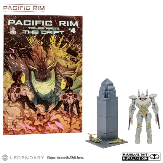 Pacific Rim 4 Inch Figure with Comic | Striker Eureka {3}