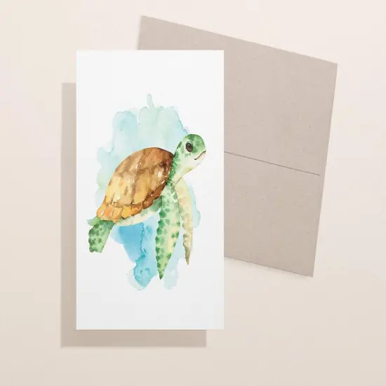 Twigs Paper - Assorted Ocean-Themed Greeting Cards - Stationery Cards with Envelopes - Thank You Card - Blank Note Cards - Greeting Cards for All Occasions - Made in USA (5.5 x 4.25, Set of 12) {2}