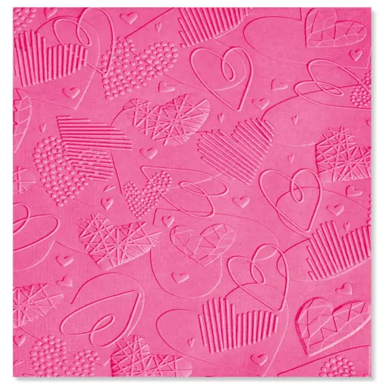 Sizzix 3D Textured Impressions By Kath Breen-Mark Making Hearts {2}