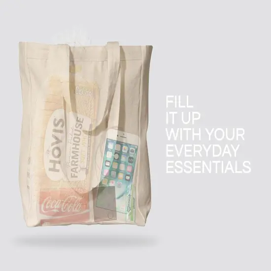 12 Pieces Canvas Tote Bags &ndash; Design Your Own Party Favor Pack Tote Canvas Bags {6}