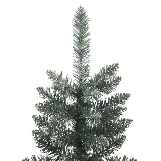 Artificial Slim Christmas Tree with Stand {3}