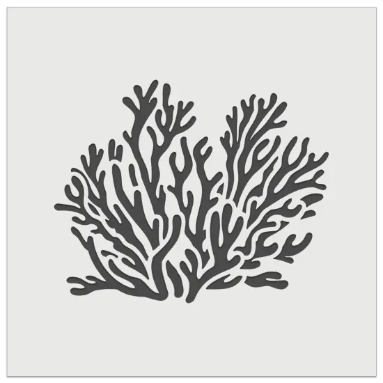 Coral Reef Ocean Wall Cookie DIY Craft Reusable Stencil {2}