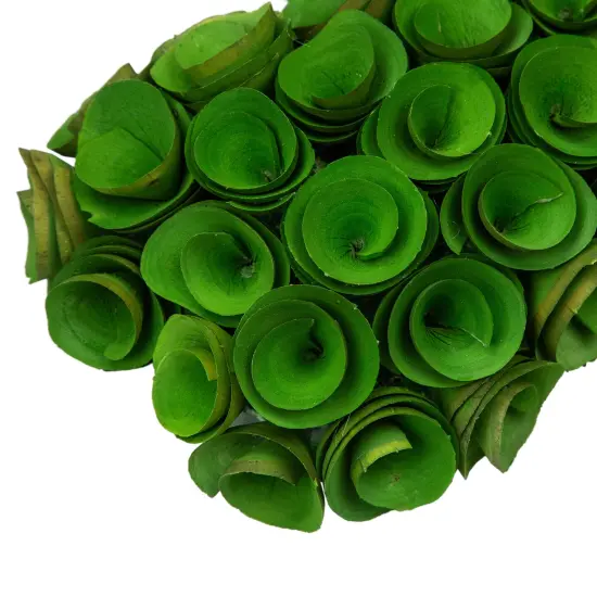 Northlight Four Leaf Clover Wooden St. Patrick's Day Decoration - 14.5" Green {5}