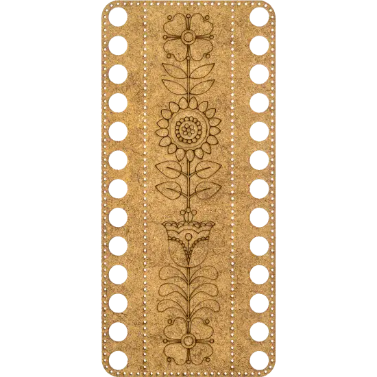 Blank for embroidery with thread on wood FLHW-019 {4}