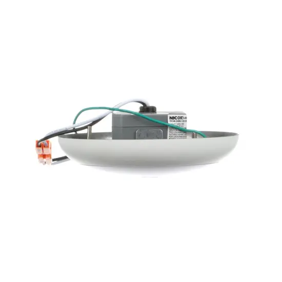 NICOR 4 in. White LED Surface Mount Retrofit in 3000K Soft White {3}