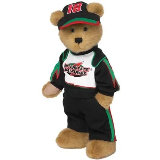 Boyds 16" Brown and Black Contemporary Bobby Labonte Bear {1}