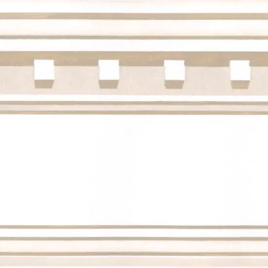 Trim Above Door Wall Stencil | 3268 by Designer Stencils | Pattern Stencils | Reusable Stencils for Painting | Safe & Reusable Template for Wall Decor | Try This Stencil Instead of a Wallpaper | Easy to Use & Clean Art Stencil Pattern {2}