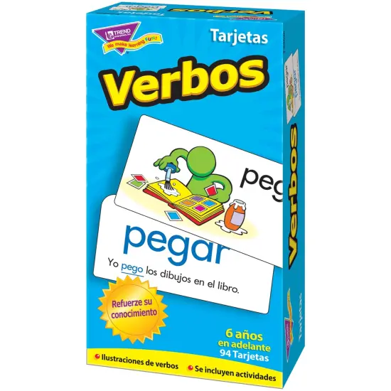 Verbos (Spanish Action Words) Skill Drill Flash Cards, 3 Packs {2}